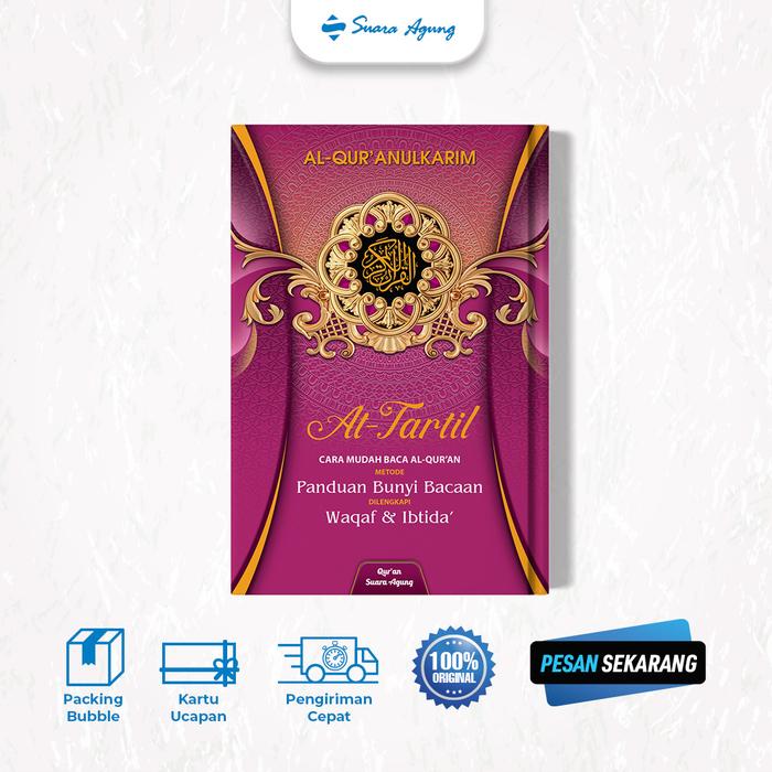 Gambar Al Qur'an Suara Agung Tajwid At Tartil B5 Non Terjemah HC - Pink dari Suara Agung undefined Tokopedia