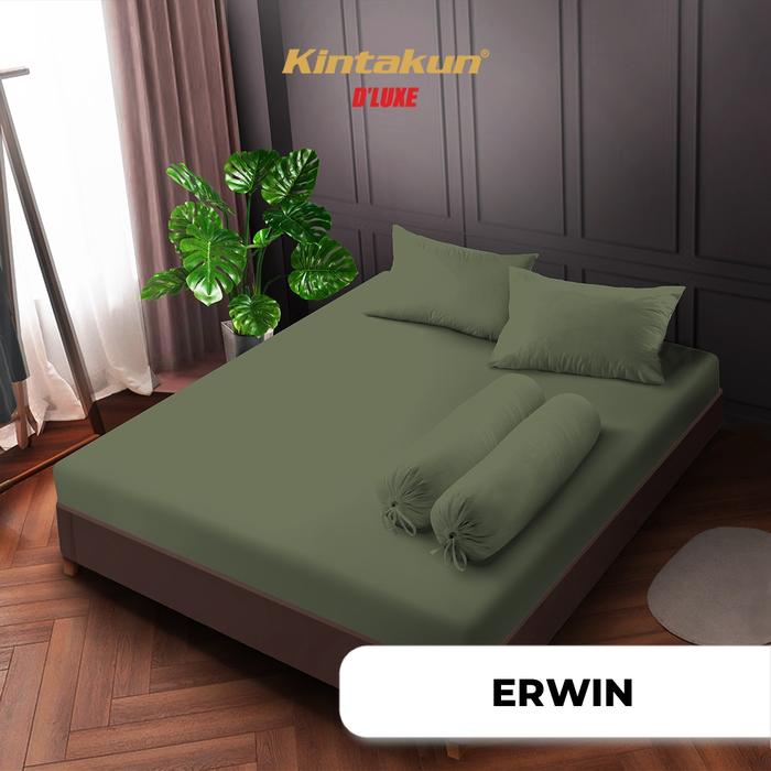 Gambar Kintakun Sprei D'luxe NEW Polos Edition Uk.200x200cm Tinggi 25cm - Erwin dari Homeklik Living Kota Bekasi Tokopedia