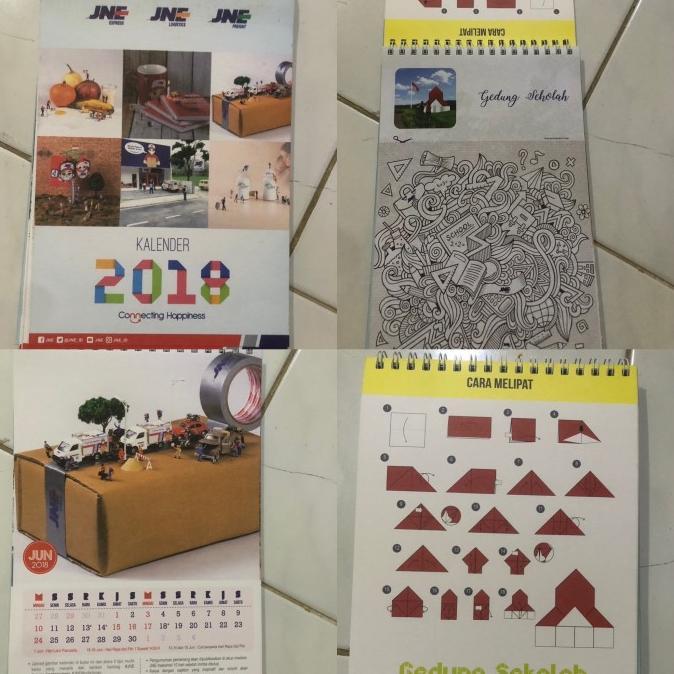 Gambar Kalender Meja Bulanan Exclusive BANK BCA / ACA ASURANSI Mewah - JNE 2018 dari sanvii store undefined Tokopedia