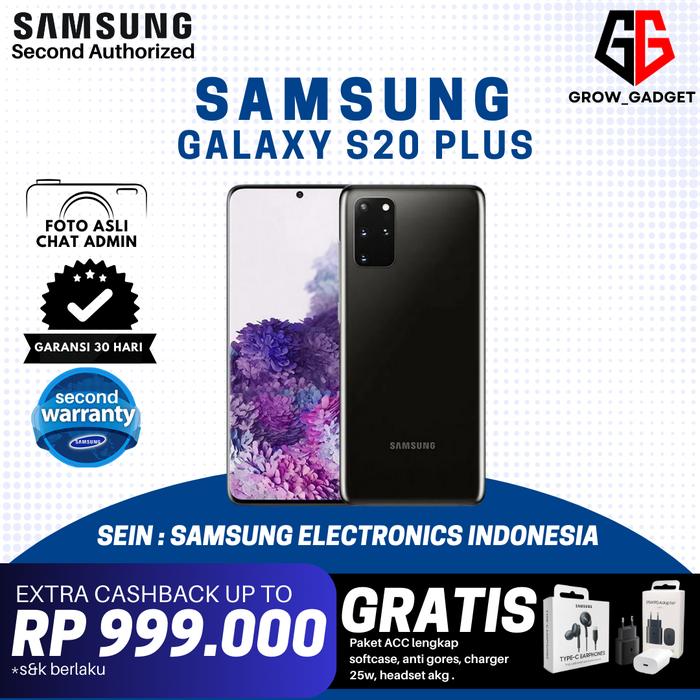 Jual SEIN Samsung Galaxy S20 Plus 8/128GB Second Resmi Original