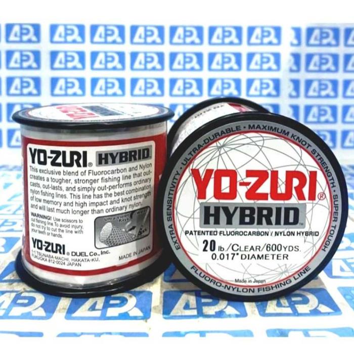 Gambar SENAR YOZURI HYBRID 600YDS | Senar Nylon Terbaik | Senar Nylon Original Jepang - 20 lbs dari darimacell655 undefined Tokopedia