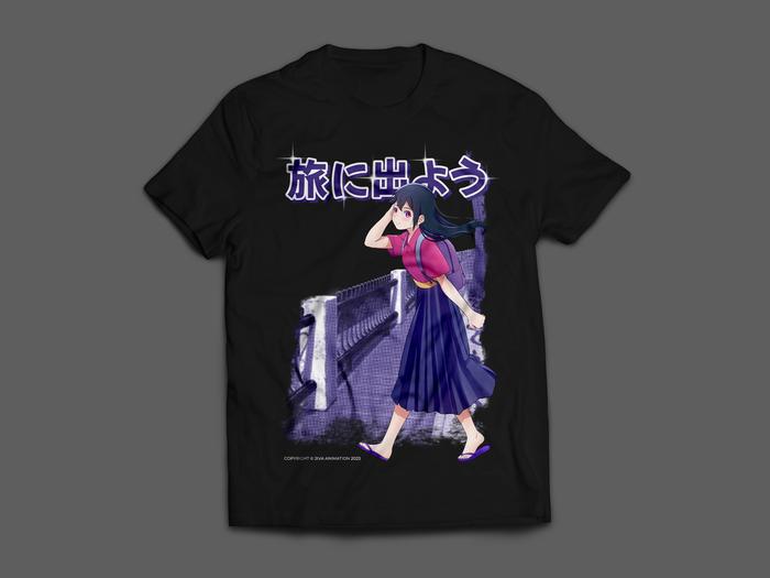 Gambar Kaos The Unforgettable Journey of Lala - Hitam dari Jiva Animation undefined Tokopedia