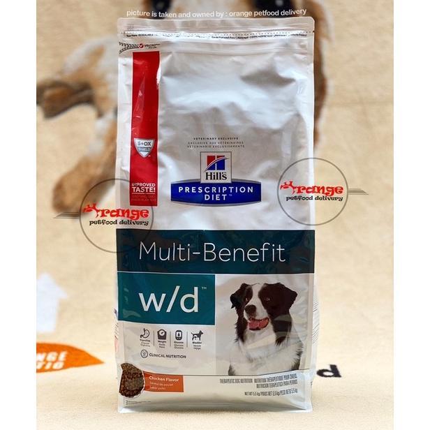 Jual hill's prescription science diet w/d 5,5 kg wd multi benefit