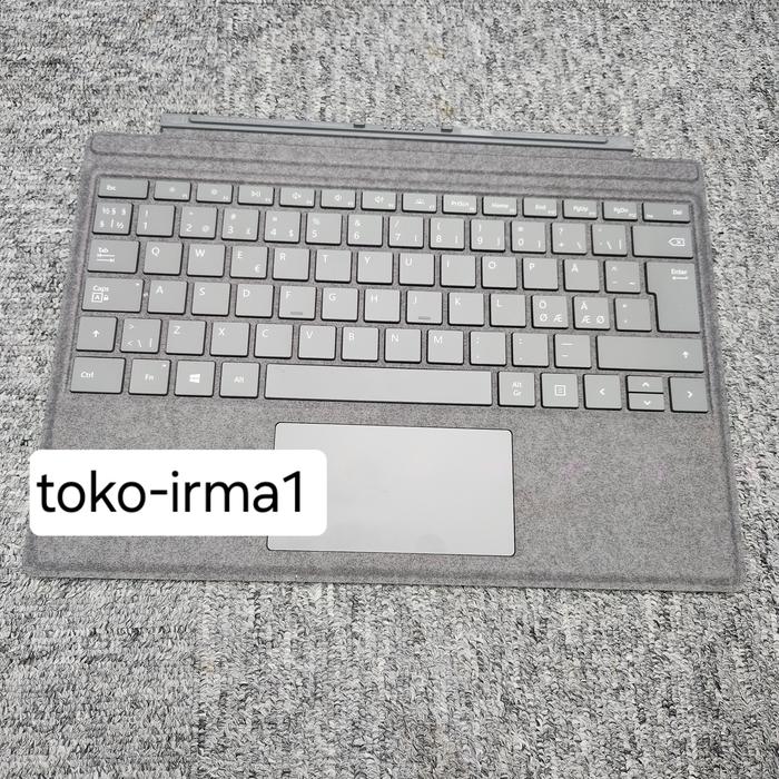 Gambar keyboard Microsoft surface keyboard Microsoft surface pro signature alcantara keyboard Microsoft surface pro 3 4 5 6 7 7+ 7 plus warna merah platinum abu-abu hitam kondisi baru - Abu-abu dari mikko shopp undefined Tokopedia