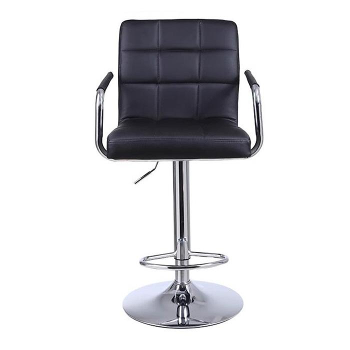 Gambar Morning Star Kursi Bar Hidrolik Kursi Cafe Minimalis Kursi Kantor Putar Busa Tebal Premium Y21A2 - Y21A2-Hitam dari VGAAA32 undefined Tokopedia