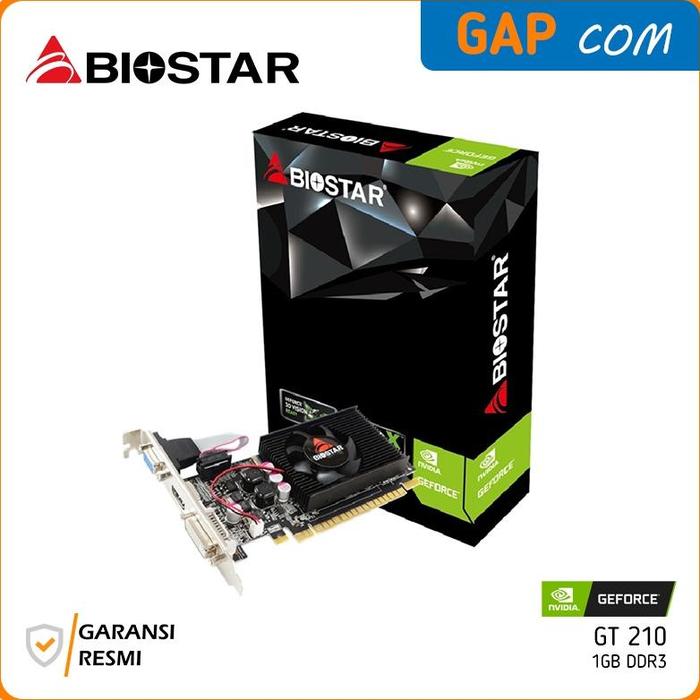 Jual [SIAP KIRIM] VGA BIOSTAR NVIDIA GEFORCE GT 210 1GB DDR3 VGA