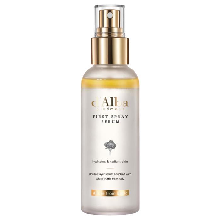 Gambar d'Alba White Truffle First Spray Serum 100ml/d alba/d alba first serum spray/d alba official shop/d alba setting spray/d alba spray serum/d alba serum/serum wajah/whitening/moisturizer - Yellow 100ml dari Mistine Online Shop undefined Tokopedia