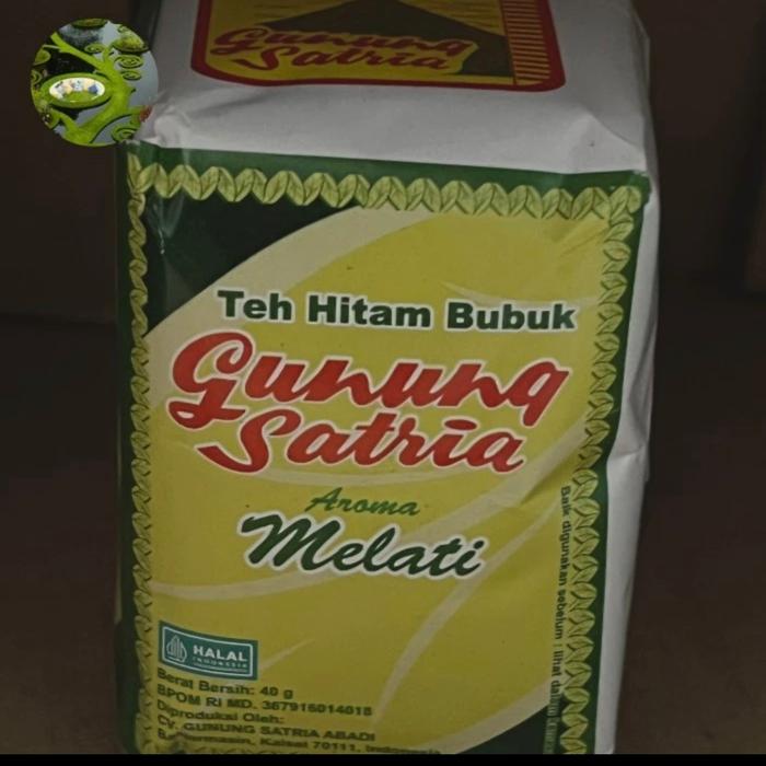 Gambar Teh Gunung Satria Hitam Celup box merah isi 25s - TubrukMelati dari GEORDYA undefined Tokopedia