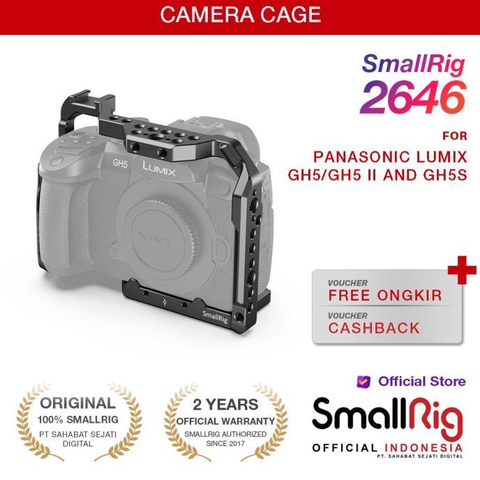 Promo CO SmallRig Cage for Panasonic GH5 and GH5S CCP2646 Kota