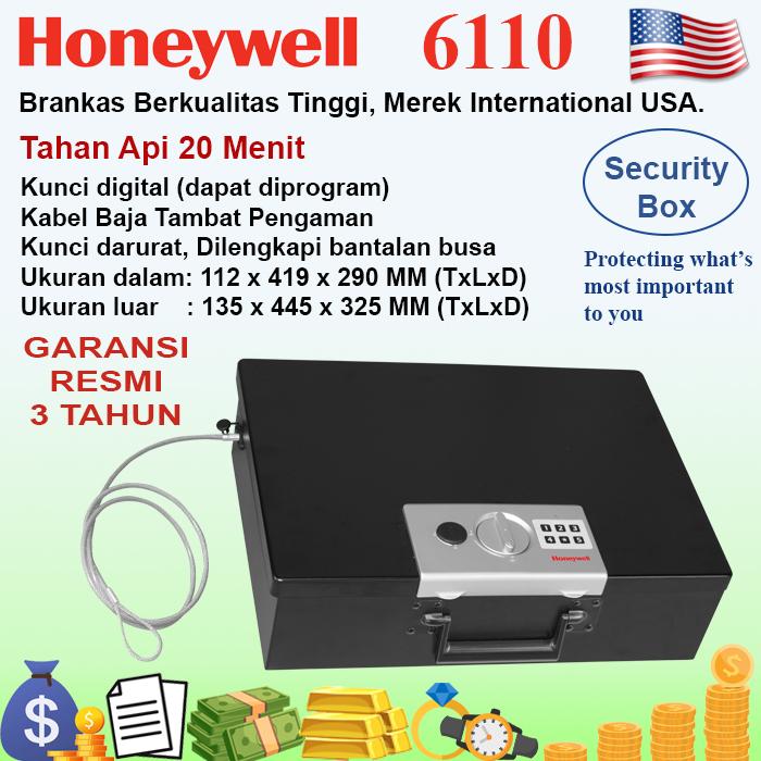 Gambar HONEYWELL 6110 Brankas Security Box, Garansi Resmi, Official Store - 6110 dari Taruna Jaya International Kota Administrasi Jakarta Utara Tokopedia