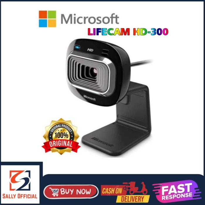 Promo Webcam Microsoft Lifecam Hd-3000 T3h-00014 Webcam Life Cam Hd3000  T3h00014