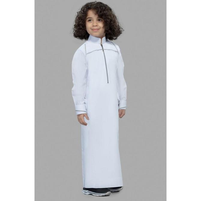 Gambar RETHOBE 2108 - Jubah Impor Premium Alshiaka Zakhrafat Haramain Koko - RETHOBE REMAJA, CHAT ADMIN DULU dari Noor Aura undefined Tokopedia