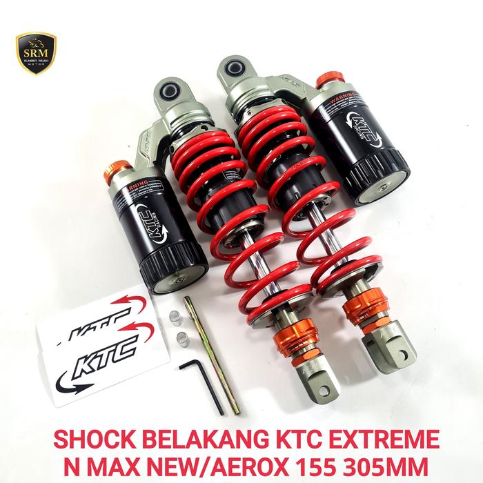 Gambar Shock Belakang KTC Extreme N Max New/Aerox 155 305MM - Merah dari Sumber Rejeki Motor Pontianak undefined 5 Tokopedia