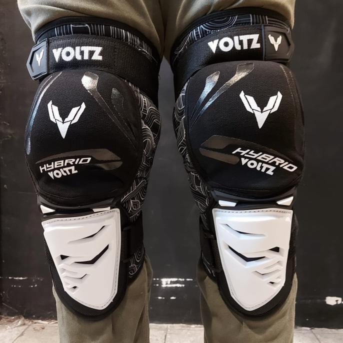 Gambar Terbaru Deker Lutut Pendek Leatt Knee Protector Leat Hybrid Short Soft Comfort - Voltz - Putih dari Pusat Griya undefined Tokopedia