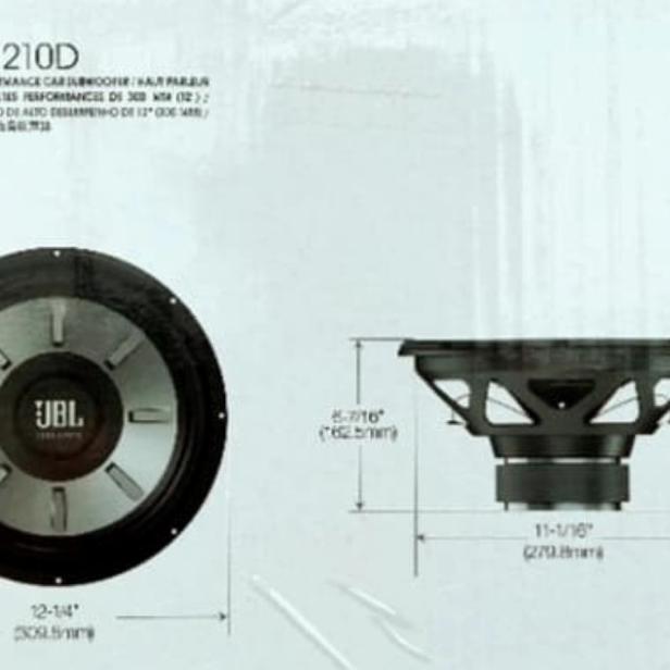 Jbl Stage 1210 Subwoofer Jbl 250 Subwoofer Jual SUBWOOFER JBL