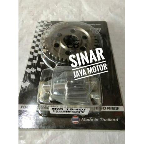 Gambar [DISKON] GIGI RASIO MIO 15/40 GF RACING dari Dian Store Market undefined Tokopedia
