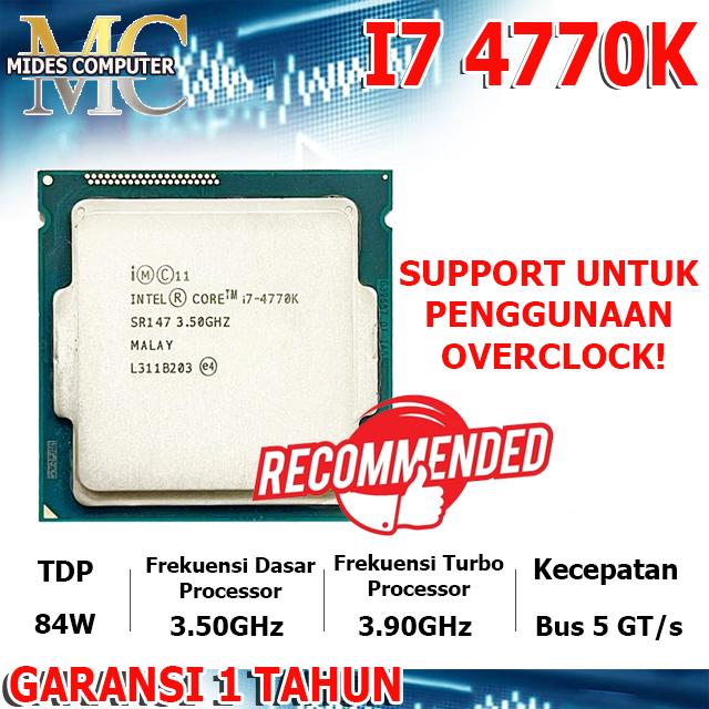 Jual Processor Intel Core i7 4790K i7 4770K Kota Bekasi