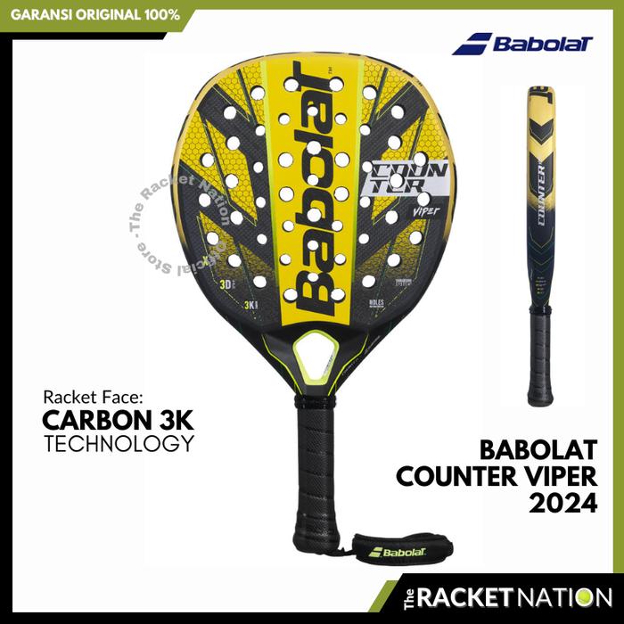 Gambar Babolat Counter VIPER 2024 ORIGINAL - B.COUNTER VIPER dari Zona Padel undefined Tokopedia