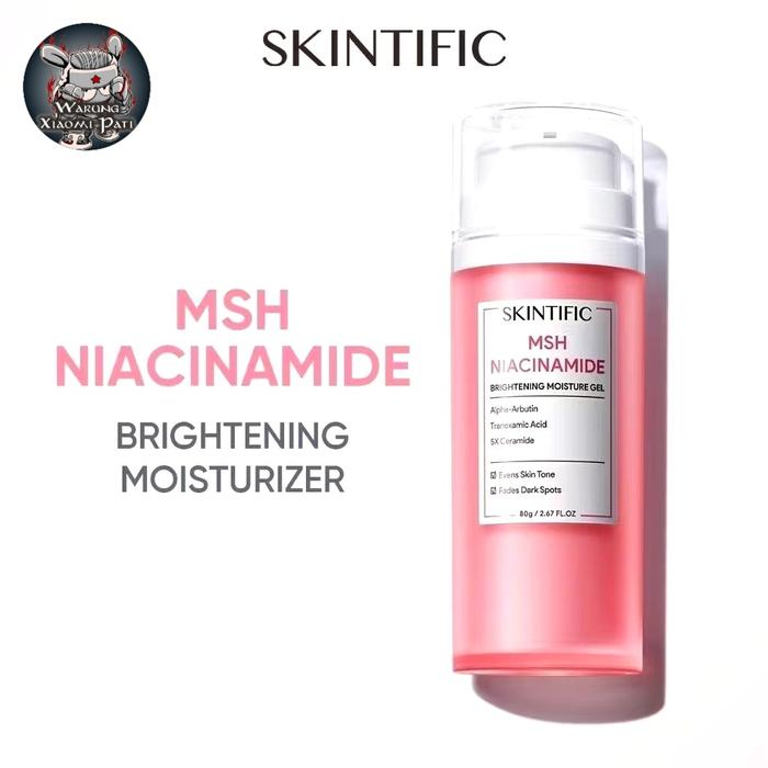 Gambar SKINTIFIC MOISTURIZER NIACINAMIDE/ PINK 80GR - pink dari Warung pati_NEW undefined Tokopedia