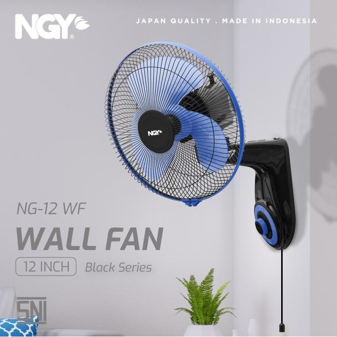 Gambar KIPAS ANGIN DINDING NAGOYA NEW! (WALL FAN) 12IN - NG12WF - Hitam dari tirah sapri5 undefined Tokopedia