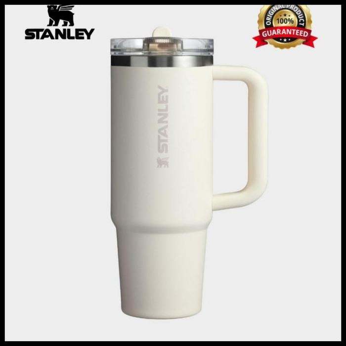 Gambar Ready Tumbler Original Stanley The Quencher Pro Tour Flip Straw Produk Unggulan - Cream 30oz dari Lutfi Outlet44 undefined Tokopedia