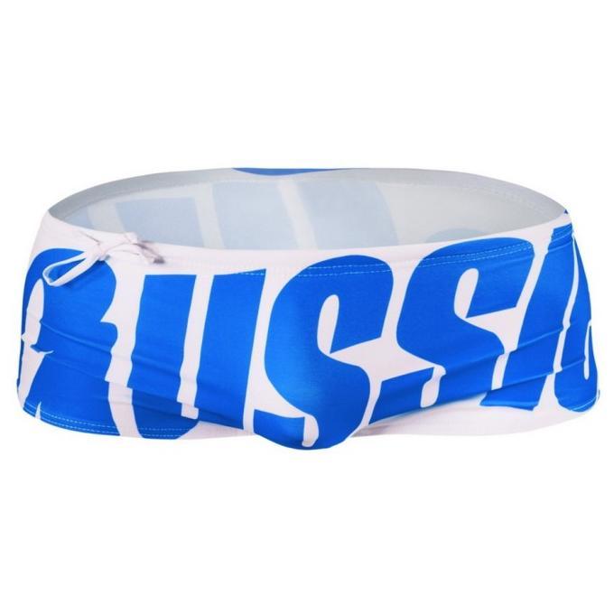 Gambar NEW AUSSIEBUM CELANA RENANG TRUNK, CELANA RENANG PRIA BOXER BRIEF 6 WARNA - White - Blue, L dari aceoli undefined Tokopedia