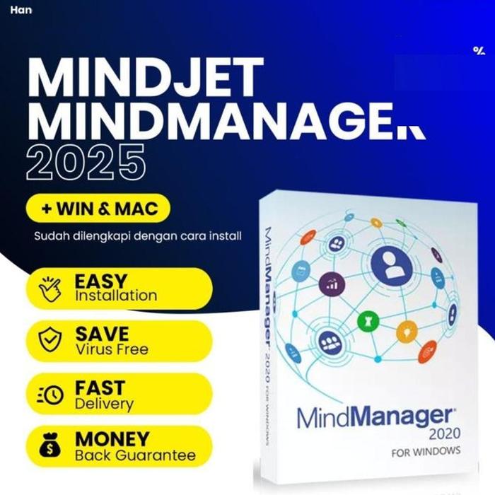 Mindjet MindManager 2020, Key, For 1 Device, Lifetime Mindjet MindManager 2020, Key, For 1 Device, Lifetime