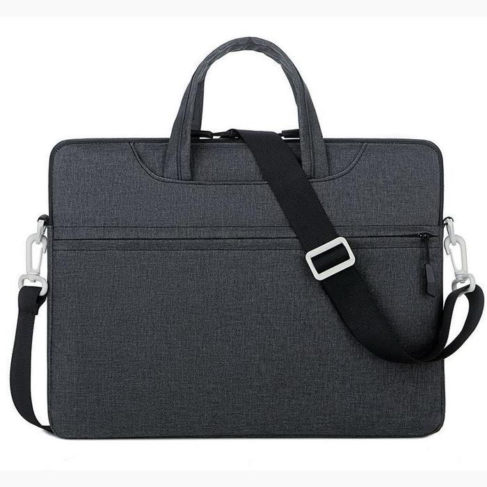 Gambar [BEST QUALITY] TAS LAPTOP PRIA DAN WANITA TAS WATERPROOF CASE LAPTOP 12-16 INCH SOFTCASE LAPTOP JINJING LAPTOP BAG WATERPROOF TAS TABLET SLEEVE TAS IPAD - Hitam, 12-14Inch dari Murni Karya Market undefined Tokopedia