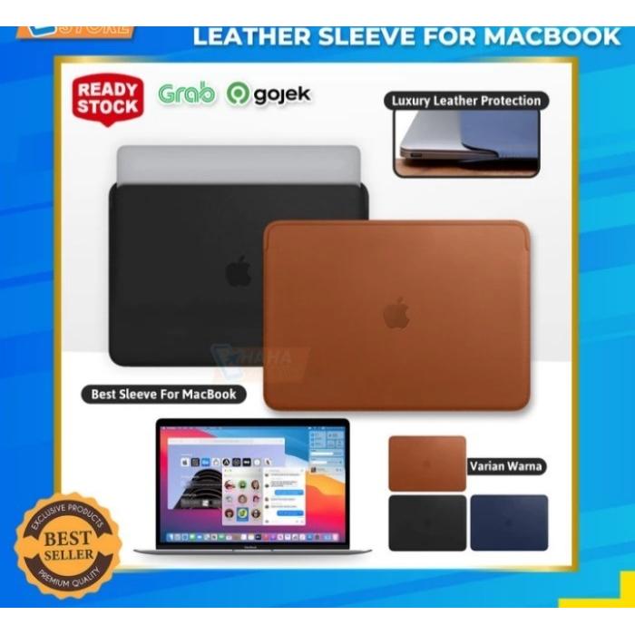 Jual SLEEVE LEATHER APPLE FOR MACBOOK AIR 15 INCI 2025 M4