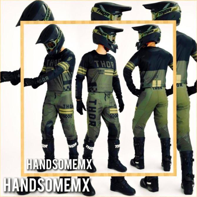 Gambar Terbaru Jerset Thor Motocross Jersey Pants Thor Pulse Trail Adventure Not Jersey Pants Tld Seven Shift - DARKGREEN BLACK, 32 M dari Pusat Griya undefined Tokopedia