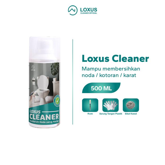 Gambar Loxus Cleaner Pembersih Kerak Toilet Kamar Mandi Stainless Shower Kran - LC + KAWAT dari Loxus Cleaner undefined Tokopedia