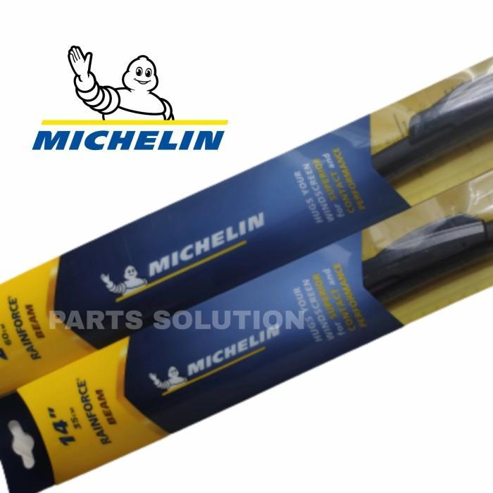 Gambar NEW PRODUCT WIPER FRAMELESS MICHELIN RAINFORCE BEAM 14 16 18 20 22 24 26 INCH SOSINURJANAB - 26inch 65cm dari sosinurjanab undefined Tokopedia