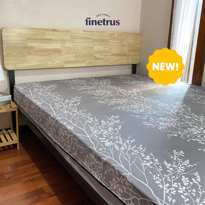 Gambar Sarung Kasur Busa Resleting 160x200x30|Sarung Kasur No 2 - ALEA GREY dari finetrus undefined Tokopedia