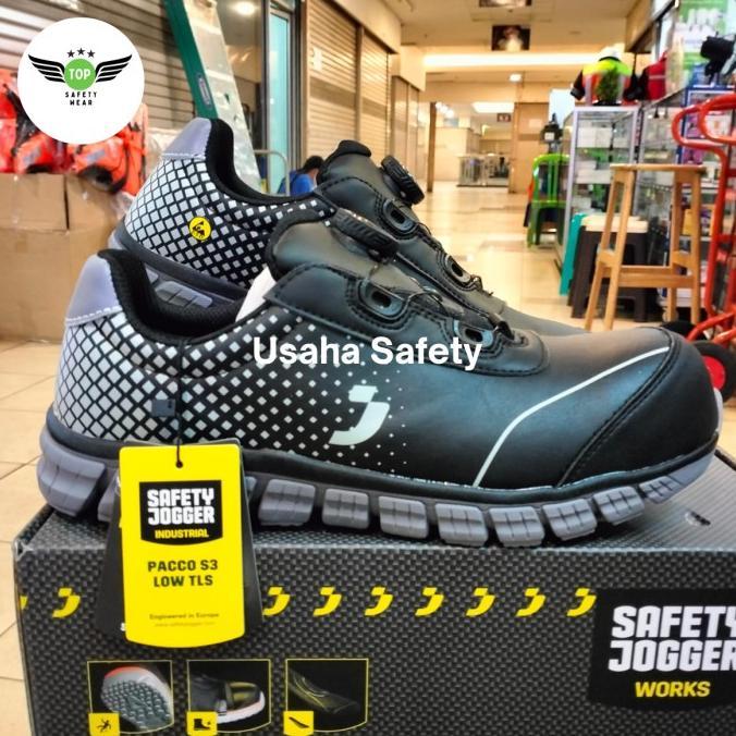 Gambar BEST PRODUK SEPATU SAFETY JOGGER PACCO S3 LOW TLS BLACK ORIGINAL MURAH SELAMAT BERBELANJA - 41 dari albert sh0p undefined Tokopedia