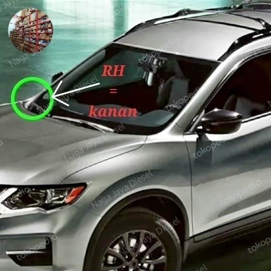 Gambar NEW PRODUCT TUTUP PLASTIK KACA DEPAN BAGIAN SAMPING BAWAH, COWL XTRAIL NEW T32 SOSINURJANAB - KIRI dari sosinurjanab undefined Tokopedia