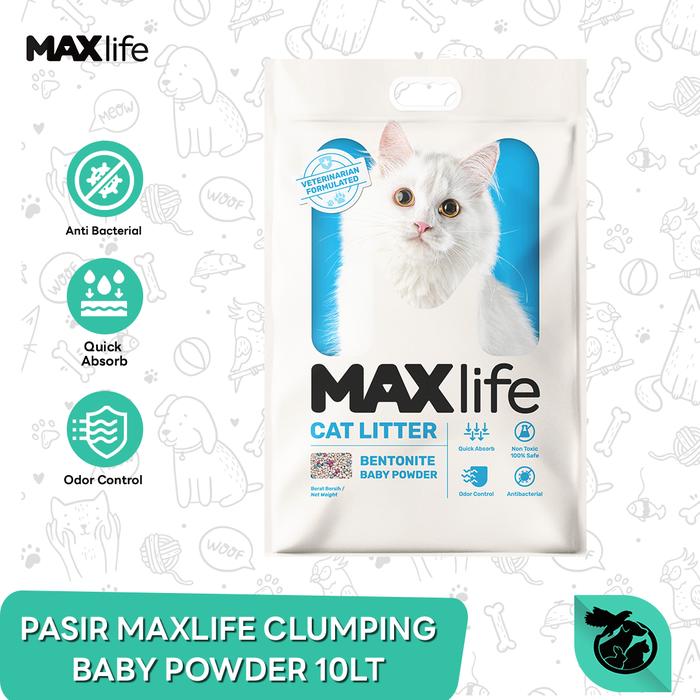Gambar Pasir Kucing wangi Gumpal Clumping Master 10 Litter Non Cub and kit - LAVENDER dari CV PERMATA SAHABAT MAJU undefined 5 Tokopedia