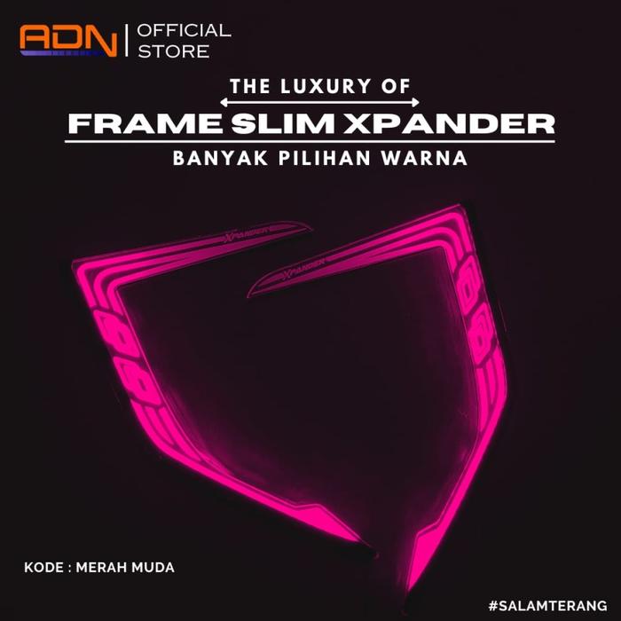 Gambar Lampu DRL ALIS SLIM FRAME XPANDER LAZY EYES CUSTOM LED SEPASANG - Merah Muda dari ADN.GARAGE undefined Tokopedia