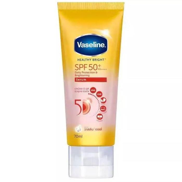 Gambar NEW!! JKTA VASELINE GLUTA HYA SERUM BURST LOTION ORIGINAL THAILAND - SPF50+ 70ml dari DvSkincare 11 undefined Tokopedia