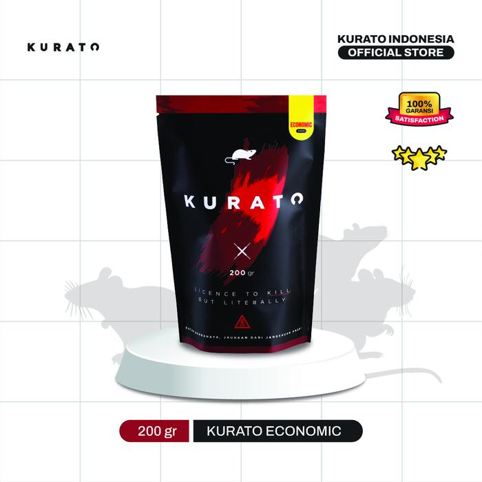 Gambar Kurato Pembasmi Tikus Paling Ampuh Hingga Ke Sarang - Gratis Konsultasi dengan Tim Ahli - Economic 200 gr dari KURATO INDONESIA undefined Tokopedia