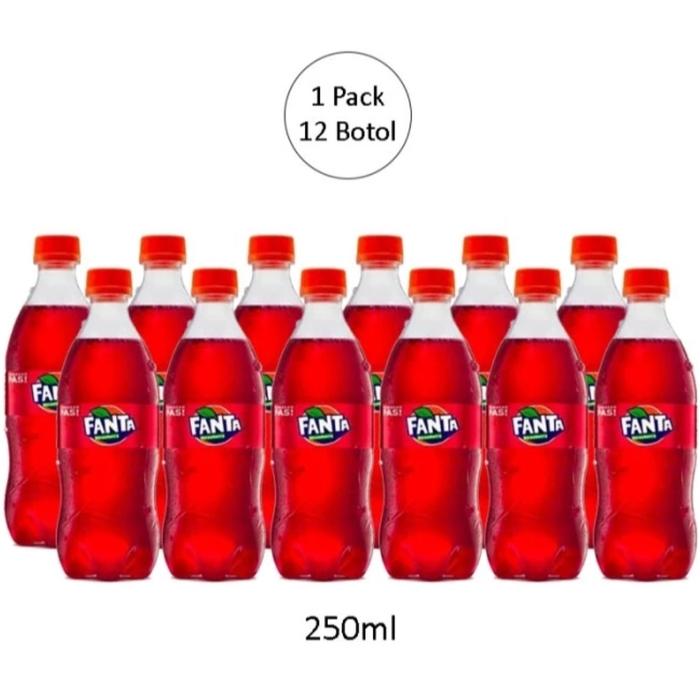 Gambar Fanta /cola cola / sprite 250 ml per pak isi 12 botol dari BM SHOP 2 undefined Tokopedia