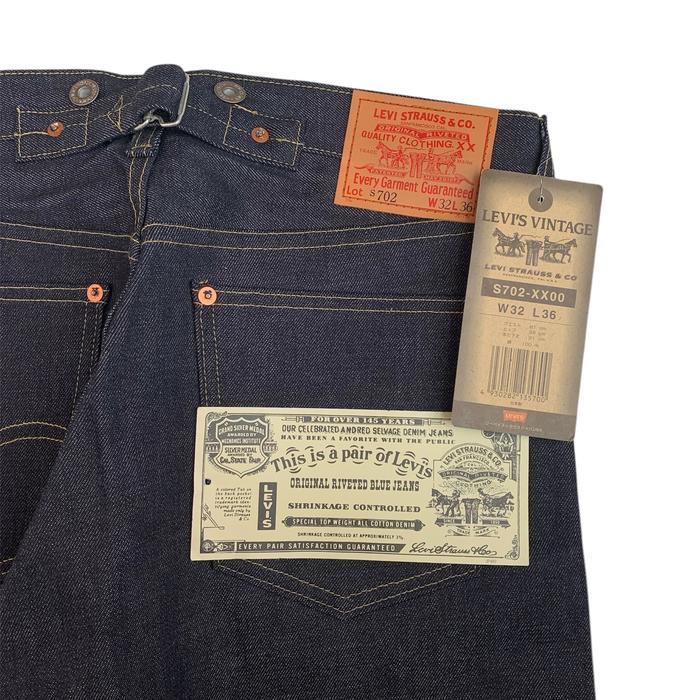 人気モデル　リーバイスS702-XX サスペンダーボタン