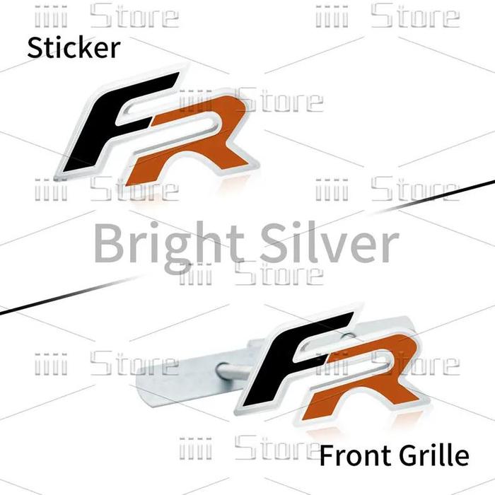 Gambar IMPORT METAL 3D CAR STICKER GRILL EMBLEM BADGE FOR SEAT LEON FR CUPRA IBIZA ALTEA EXEO FORMULA RACING STYLING ACCESSORIES - 4, Sticker dari wangkite102 undefined Tokopedia