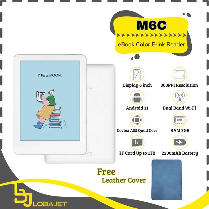 MEBOOK M6C 電子書籍リーダー 本体 ホワイト