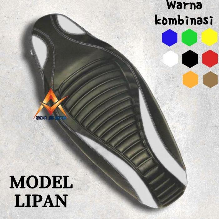Gambar Kulit jok motor LIPAN sarung jok motor beat / vario 125 / mio / scoopy / vario 150 / nmax / vario / supra x 125 / aerox / genio / pcx / adv / / fino / fazzio / lexi / Vario 160 jok motor  cover jok motor sarung jok kulit jok kain jok motor cover jok - Putih, Scopy dari SUGAR 77 MART undefined Tokopedia
