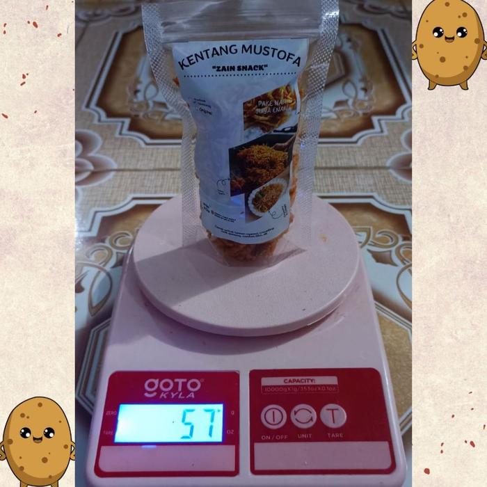 Gambar [SN] Bikin Nagih !!! Kering Kentang Mustofa Zain Snack Jajan Cemilan Snack Enak Pedas Manis Keripik Kentang Mustofa Balado - 50gr, Pedas dari Selapan Ngupati undefined Tokopedia