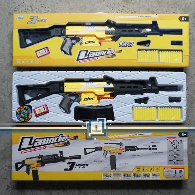 Jual Kualitas No NERF STRYFE AK47 WORKER Otomatis Modulus