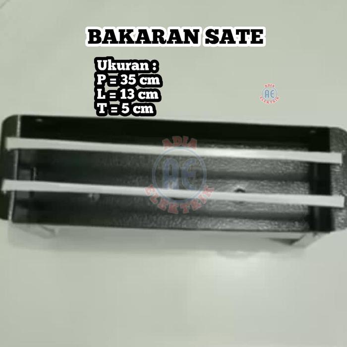 Gambar Bakaran Sate / Panggangan Sate Bahan Tebal Dan Kuat / Tempat Bakar Bakaran Panggangan Arang Sate Sosis Jagung Panjang dari NUGTA STORE undefined Tokopedia