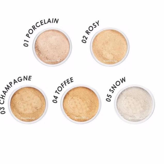 Gambar Make Over Silky Smooth Translucent Powder 35Gr | Makeover Bedak Tabur - 01 PORCELAIN dari Kanira Laxe undefined 5 Tokopedia