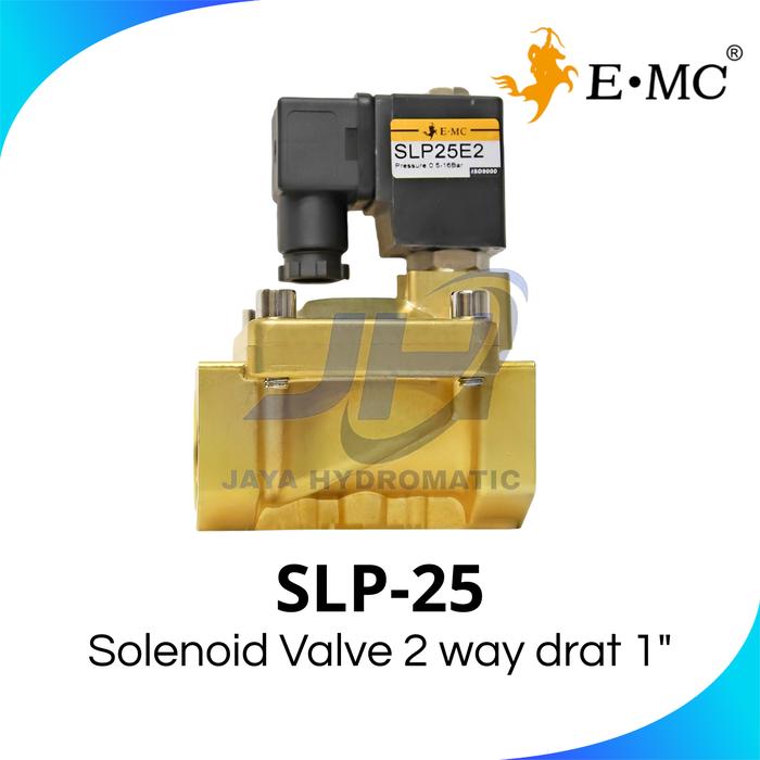 Jual EMC SLP 25 (1") Solenoid Valve 2 way EMC Normaly Close SLP-25 ...