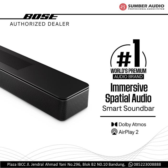 Speaker Jual Soundbar Bose Jual Bose Smart Soundbar With Dolby